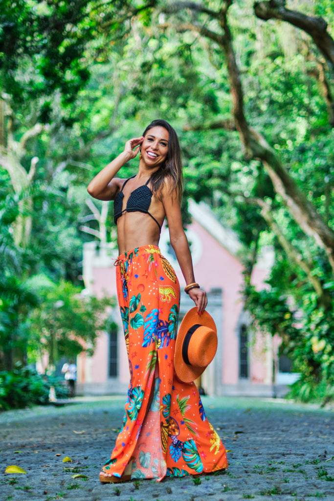 Carioquinha Tropical pants